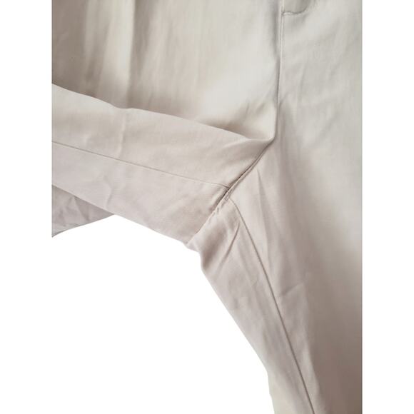 Madewell NWT Slouchy Straight Pants in Drapey Twill Cream Size 14 - Picture 7 of 9